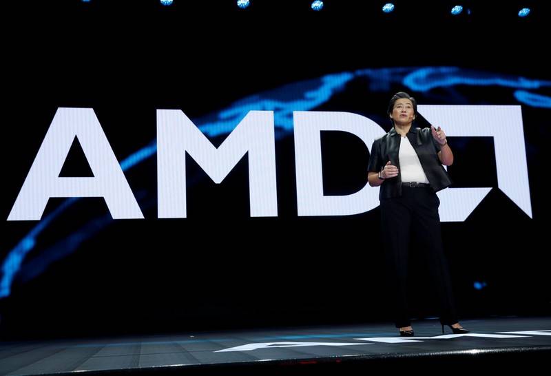 FILE PHOTO Lisa Su president and CEO of AMD gives a keynote address during the 2019 CES in Las Vegas Nevada U.S. January 9 2019. REUTERSSteve MarcusFile Photo