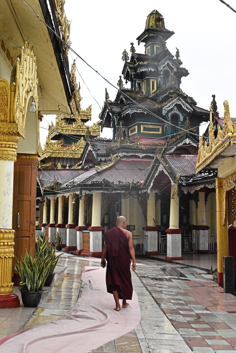 The iconic Kyaikthanlan Pagoda reportedly inspired Rudyard Kipling’s ‘Mandalay’ poem.    