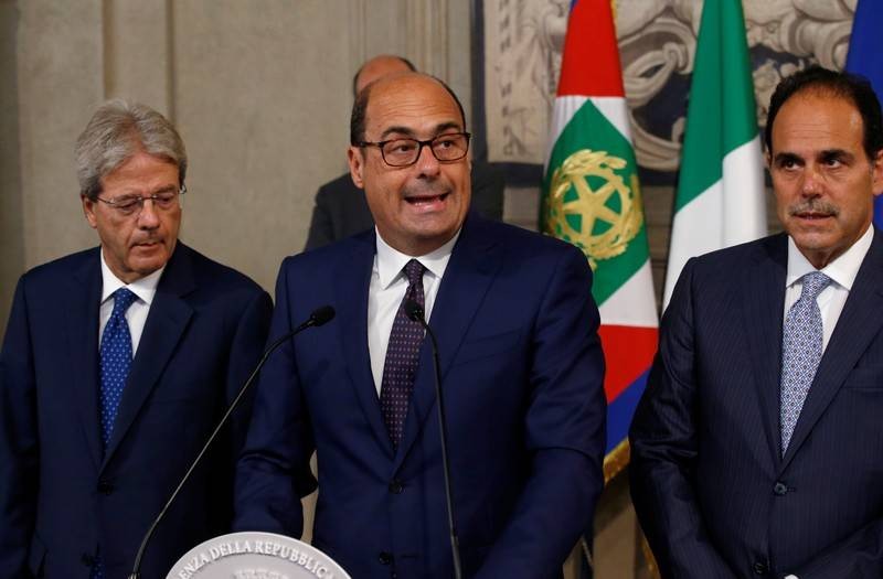 Italy Pd Party Tells President Ready To Form Government With 5 Star