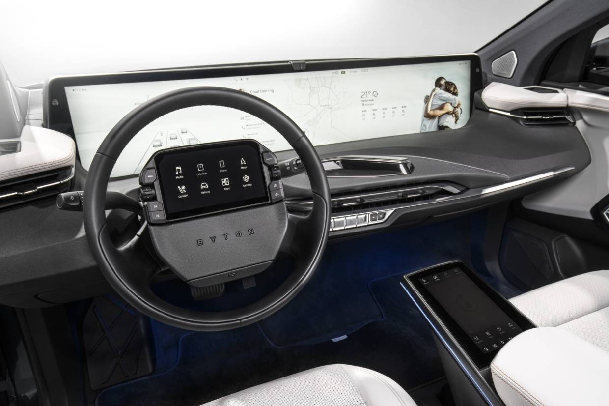 Byton Unveils Its Electric SUV With A Unique Interior The Star