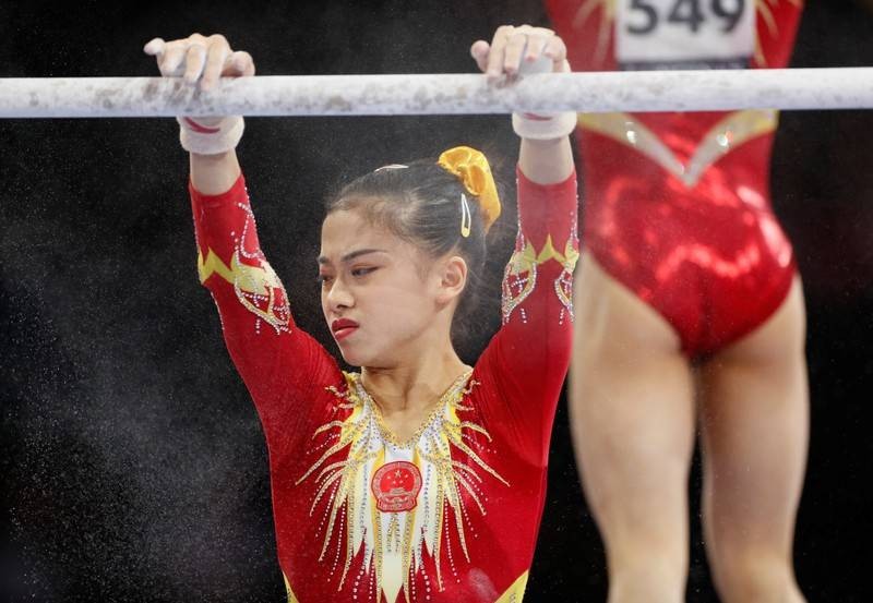 Gymnastics China's women grab early lead in qualifiers at worlds The