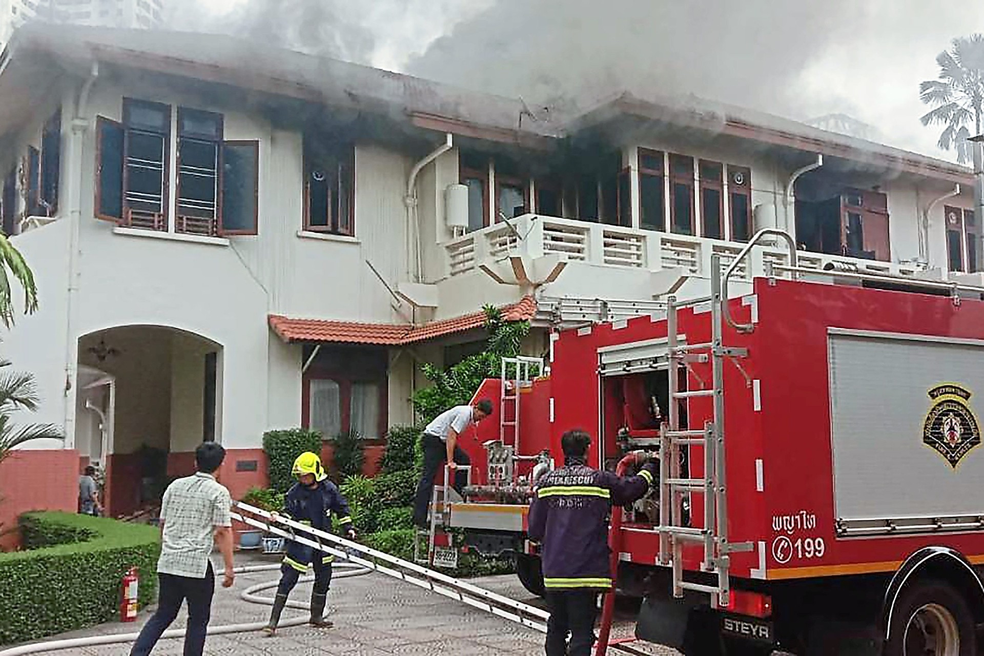 Blaze Hits Indonesia Embassy In Thailand The Star