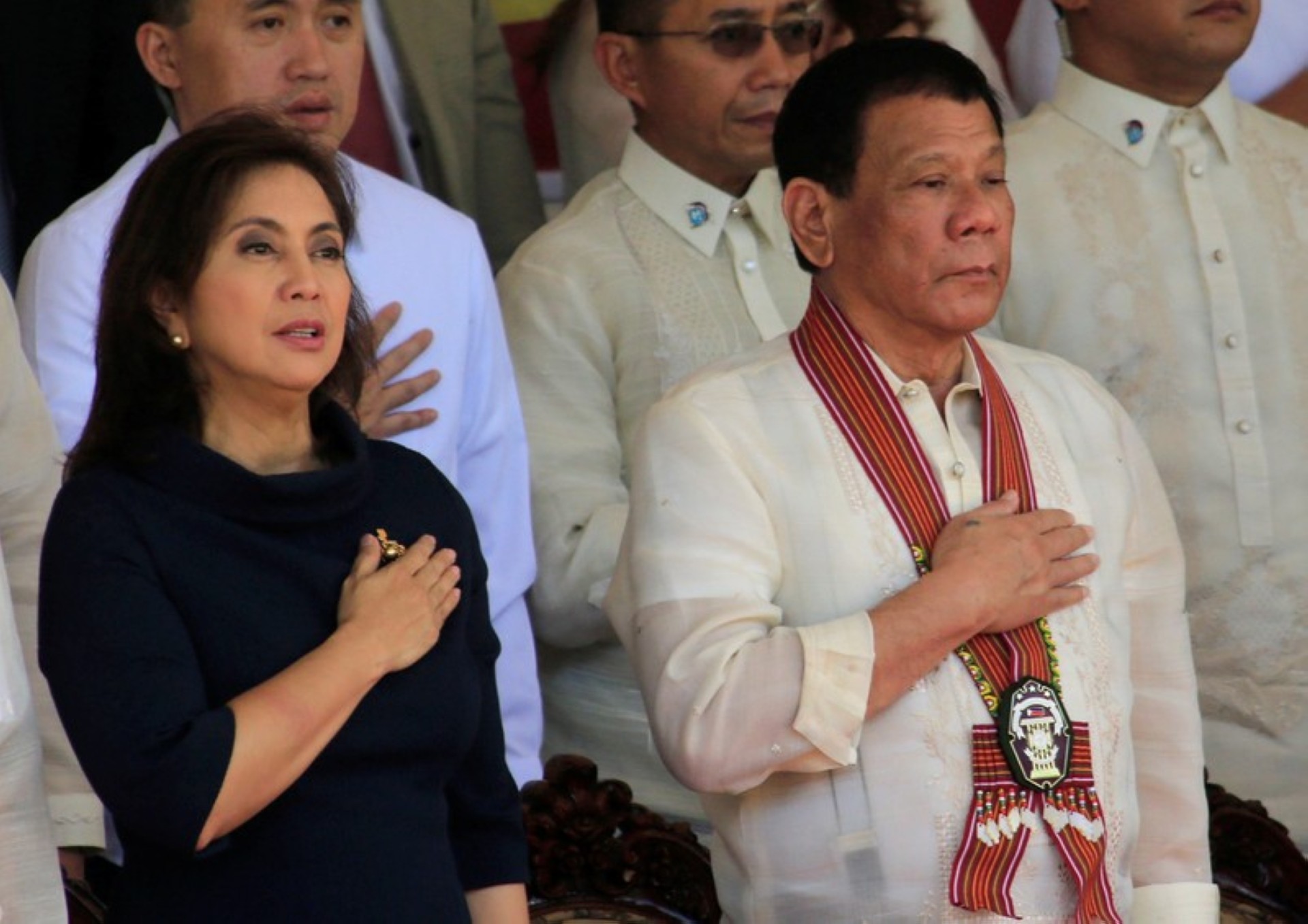 Angry at criticism, Philippines' Duterte dares vice president to take ...