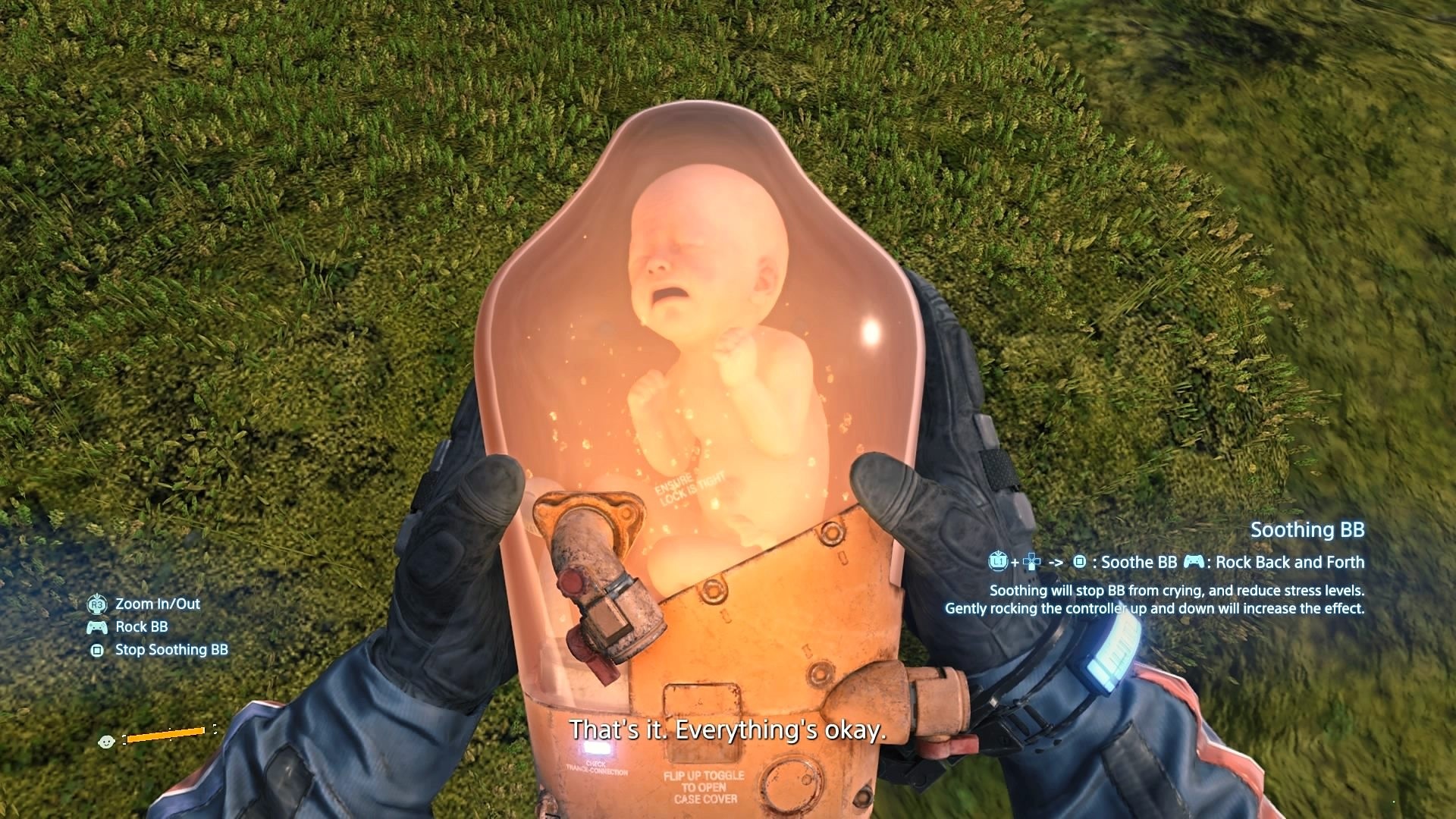 The fact that your partner is a ghost-detecting baby in a jar isn't even in the top 10 weirdest things in this bonkers story.