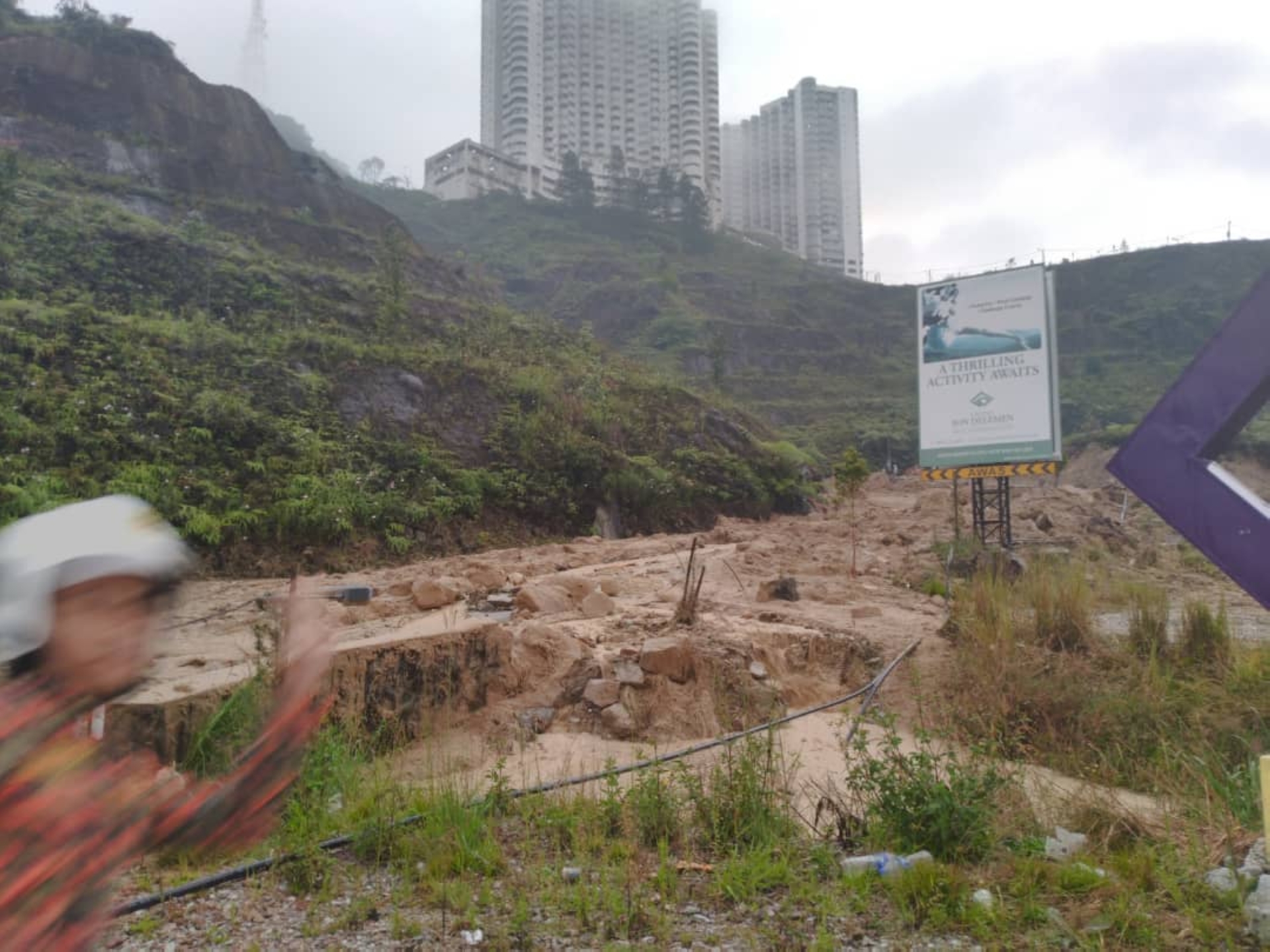 landslide in genting highland