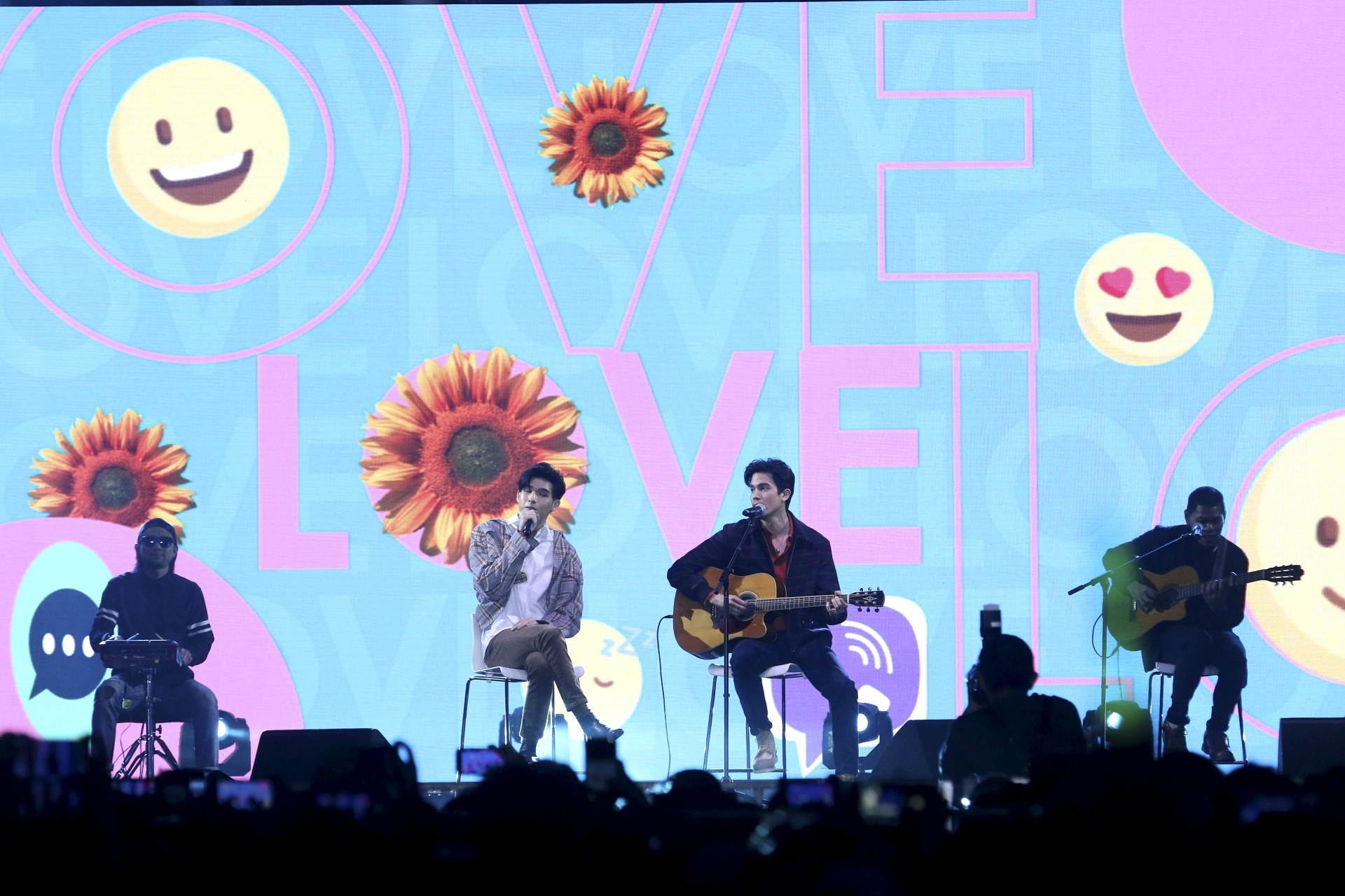 Some of the stars performing during the Thai Pop 2019 showcase at IDCC in Shah Alam. FAIHAN GHANI/The Star