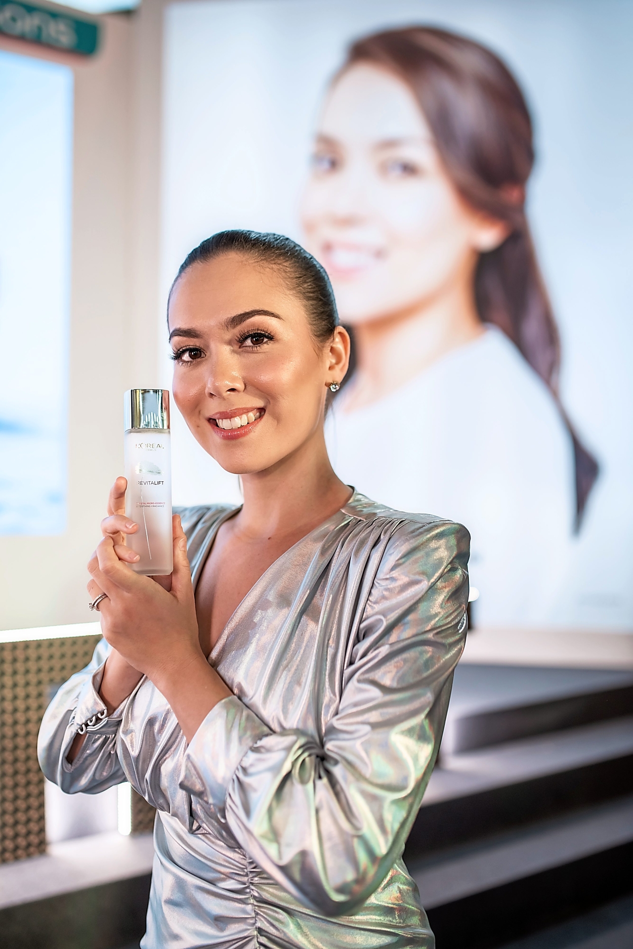 Siti Saleha is the digital collaborator for L'Oreal Paris' skincare range. — L'Oreal Paris