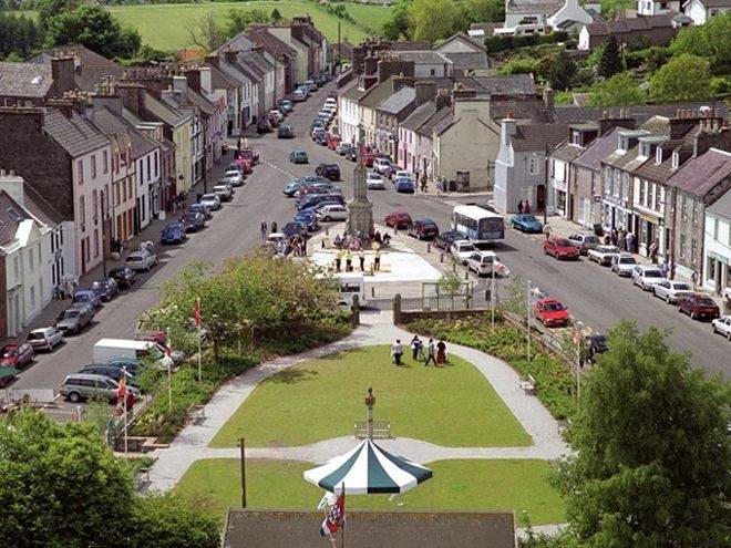 Wigtown town centre. Photo: wigtown-booktown.co.uk