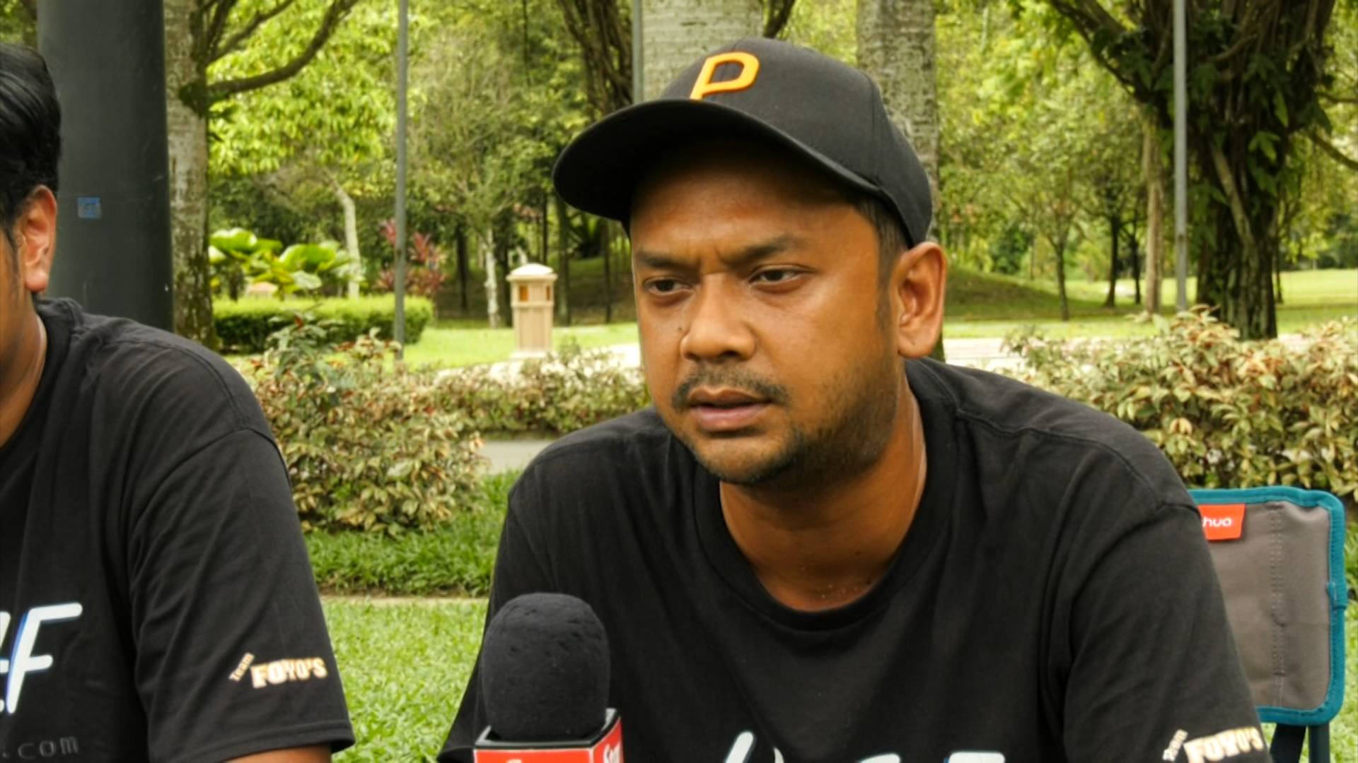 It’s important to check the surroundings before getting a drone off the ground, says Mohd Fitri Reza, 40.