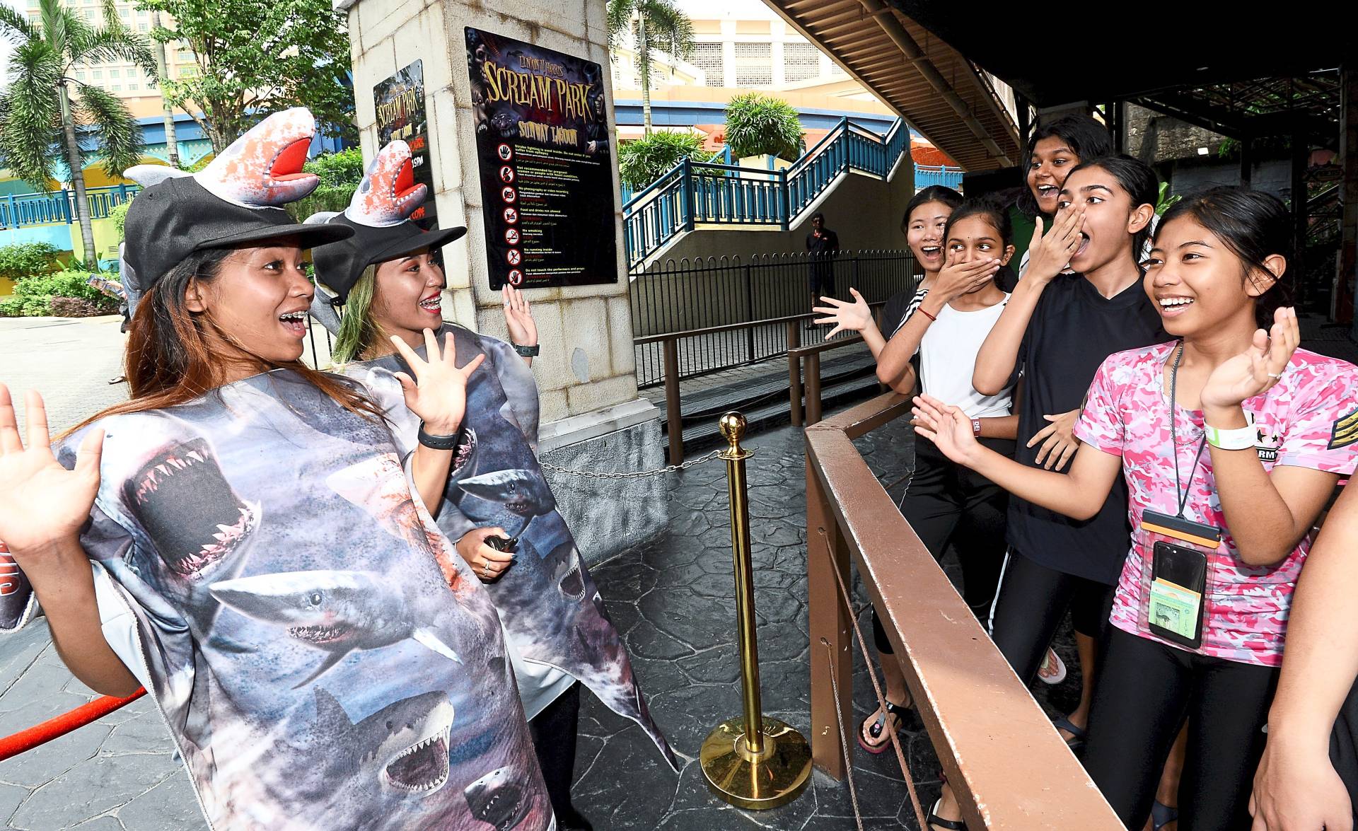 Sunway Lagoon introduces a new attraction to the theme park every two years. — Photos: AZHAR MAHFOF/The Star
