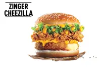Double treat for chicken burger lovers