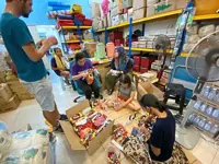 NGOs prepare food and care packs for those in the line of duty