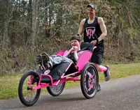 Father's dream of pushing his disabled son in the Boston Marathon has to wait