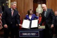 Historic US$2.2 tril coronavirus bill passes US House, becomes law