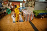 Medan Niaga Satok and Stutong markets in Kuching disinfected