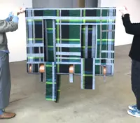 UK-based Malaysian artist Haffendi Anuar deconstructs the sarong in new series