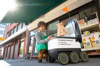 Food delivery robots a safe solution during pandemic