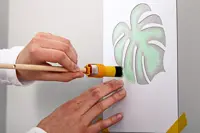 How stencils and templates can brighten up your walls