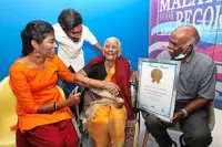 Oldest woman shares secret