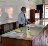 King checks on SOP compliance, teaching and learning process at SMK Danau Kota