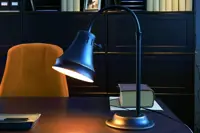 Man accidentally electrocutes himself while fixing desk lamp