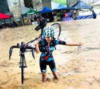 Female triathlete does Everesting on her bicycle in Malaysia