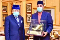 Selangor Sultan to buy Khalid Jamlus' Golden Boot