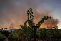 Firefighters make headway in California wine country, 'gigafire' reaches 1 million acres