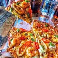 Pizzas with special local flavours