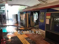 Fire breaks out on monorail coach at Maharajalela station