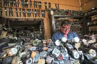 This wristwatch repairman in Baghdad is a timeless treasure