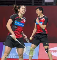 Pang Ron-Yee See shown exit by experienced South Korean pair