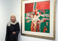 Veteran Malaysian artist demonstrates creative resilience in these challenging times