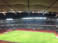 Remembering better times at a live football match