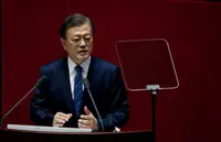 'My romance, your adultery': South Koreans' sarcasm over hypocrisy follows Moon into final year