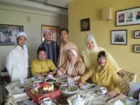 As a frontliner, his Ramadan may have to be spent away from family once more