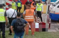 Cop killed after motorcycle skidded, crashed at Penang Bridge