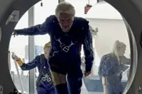 Billionaire Branson soars to space aboard Virgin Galactic flight