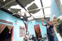 Storm destroys homes and disrupts lives