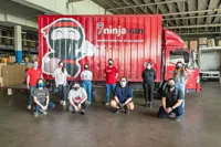 Shipping service lends helping hand to food project