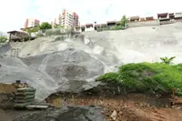 Work on eroded slope finally completed