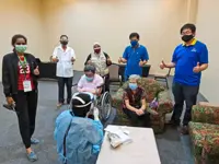 Helping disabled, vulnerable folk to get Covid-19 jabs