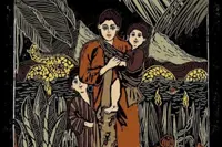 Fruit carving competitions inspired Ika Sharom to take up printmaking art