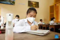 Schools in Cambodia reopen gradually after majority inoculated with Chinese vaccines