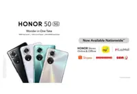 Best vlog phone HONOR 50 now available nationwide