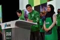 Singapore had a new billionaire for a few hours before Grab slid