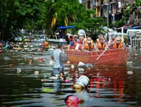 Diseases loom after floods