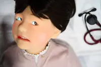 Creepy meets cool in humanoid robots at CES tech show