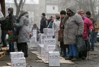 Red Cross flags dire conditions in east Ukraine as tensions flare anew with Russia