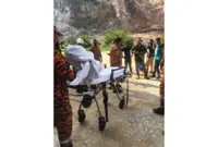 Two men missing, feared buried after quarry rockfall